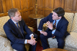Paul Athans and Grant Shapps MP