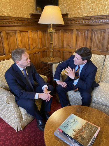Paul Athans and Grant Shapps MP